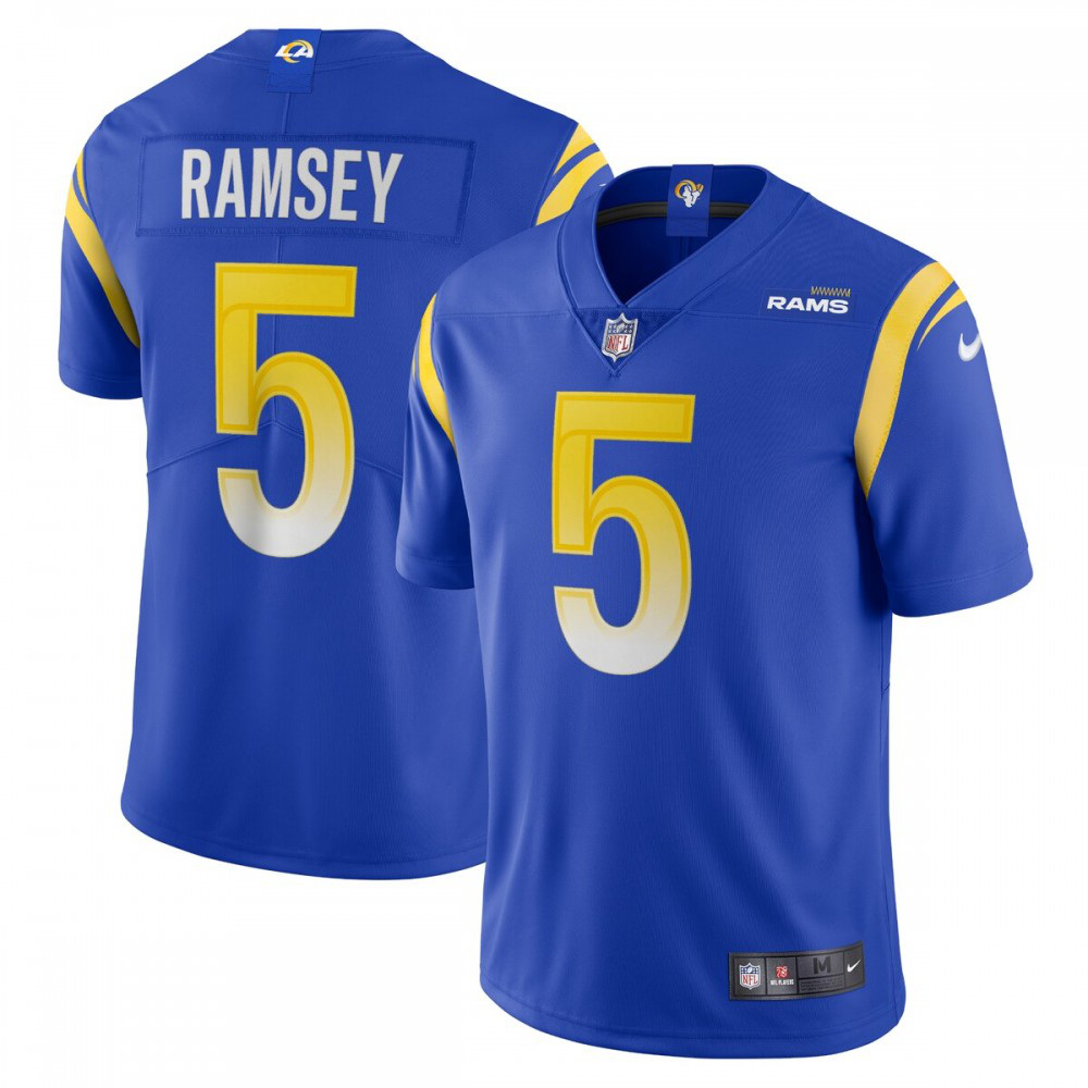 Jalen Ramsey Los Angeles Rams Nike Team Vapor Limited Jersey - Royal-Profan Arena